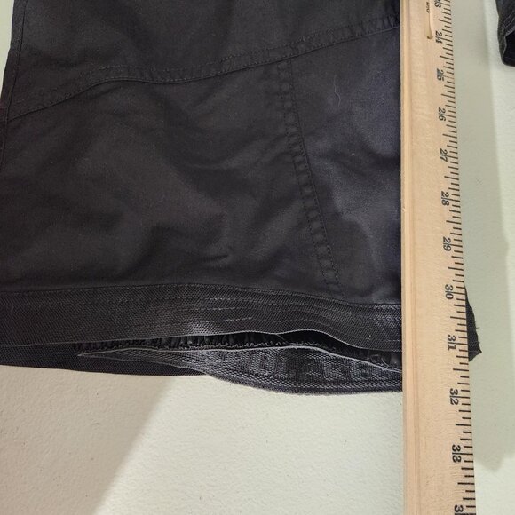 Polar Edge Snow Pants Mens Medium Black Insulated Ski Snowboard Gaiters Cargo - Picture 7 of 12